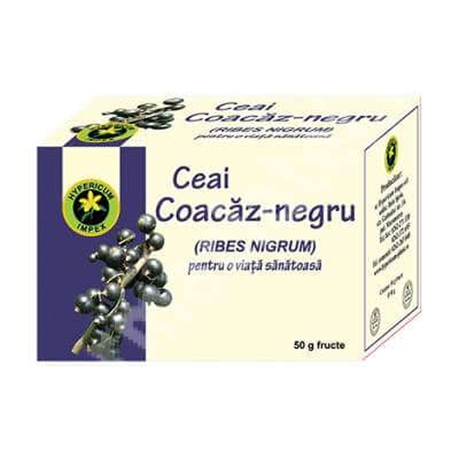 Té de grosella negra, 50 g, Hypericum