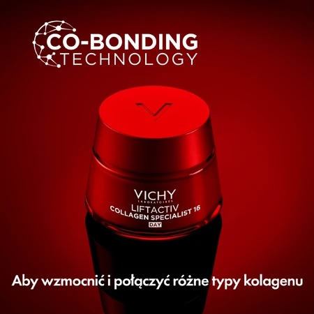 Vichy Liftactiv Collagen Specialist set, anti-wrinkle cream, all skin types, 50 ml + eye cream, 15 ml + light fluid SPF 50+, 15 ml + cosmetic bag free of charge