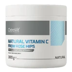 OstroVit Natural Vitamin C from Rose Hips, vitamina C natural de rosa mosqueta, 300 g