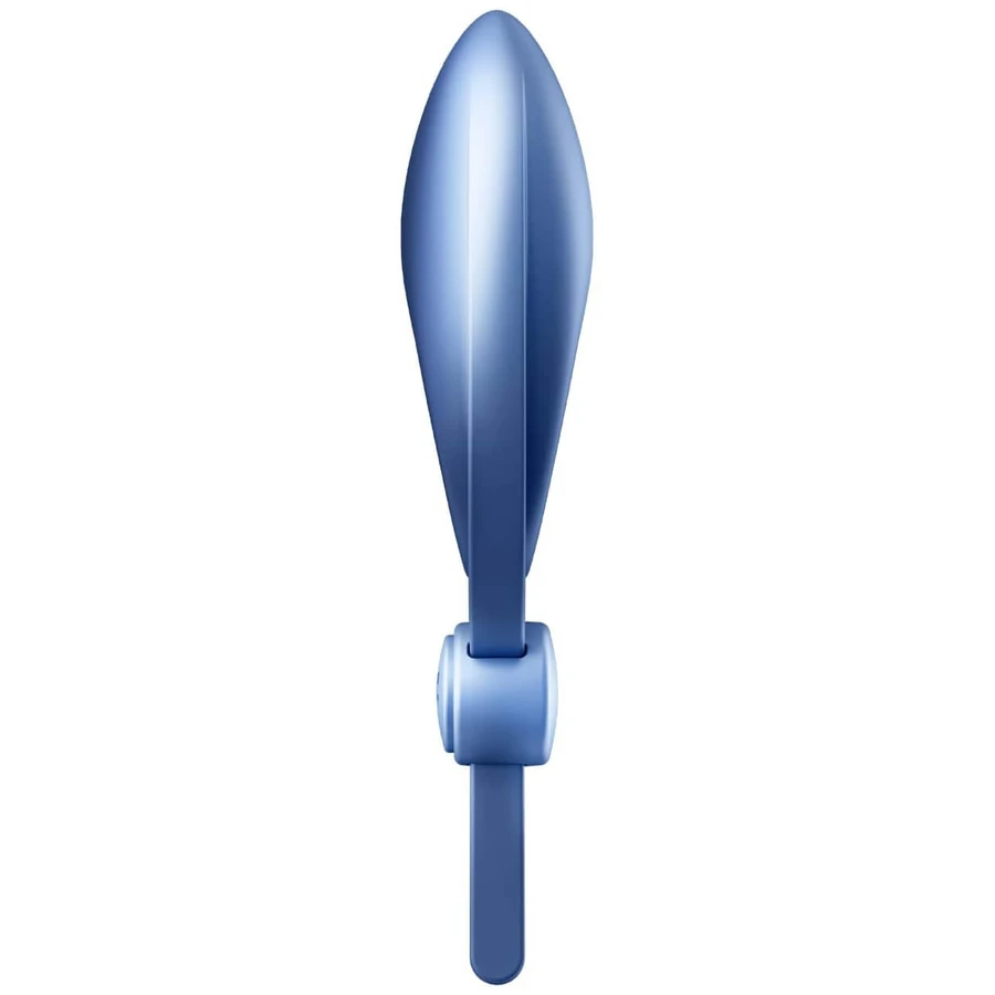 Satisfyer Sniper, vibrerende erectie ring, verstelbaar, blauw