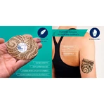 CureTape Sensor Patches, patchs de capteur CGM pour la surveillance du glucose, noir, 25 pièces