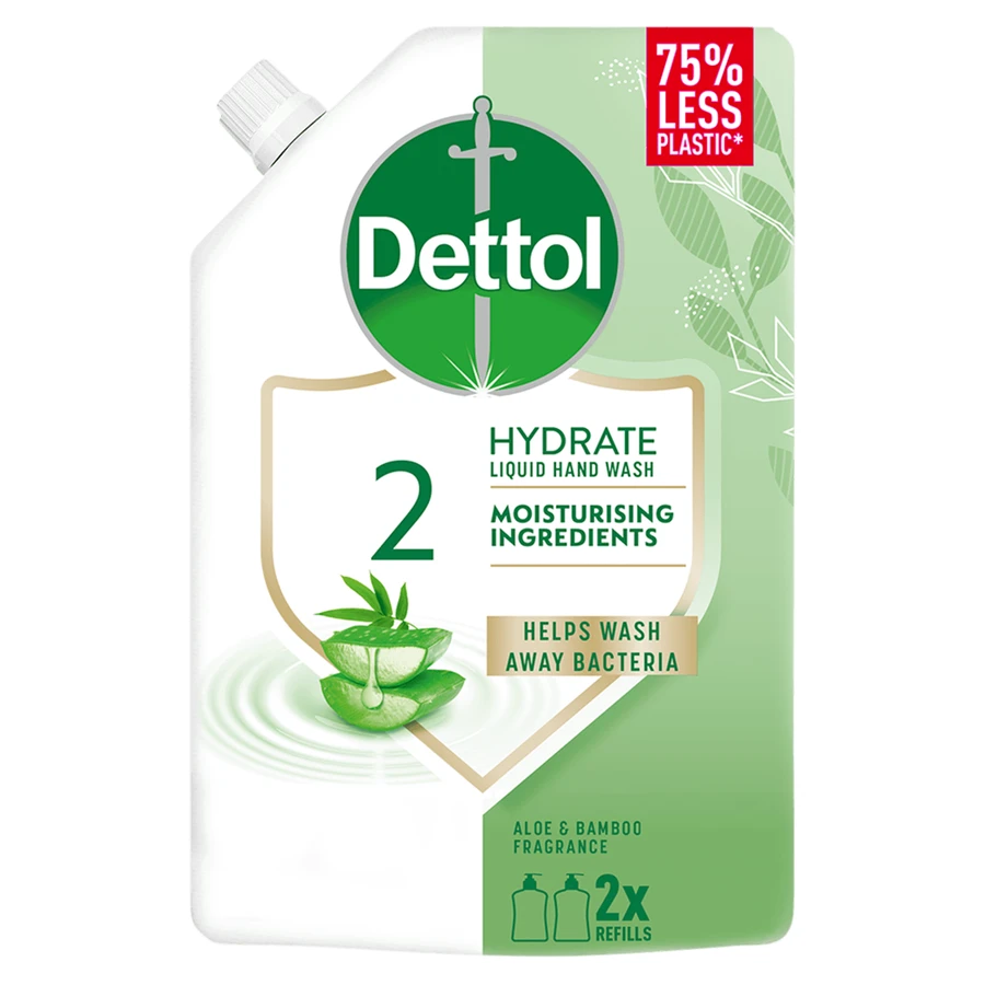 Dettol, Flüssigseife, zarte Aloe Vera, Brühe, 500 ml