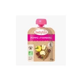 Przecier jabłkowo-malinowy w saszetce, 90 g, Babybio