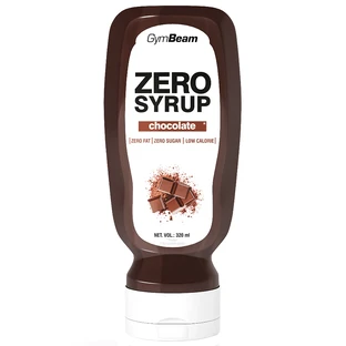 GymBeam Zero, sirop, ciocolată, 320 ml