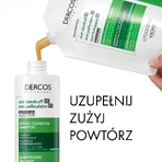 Vichy Dercos Anti Dandruff DS, șampon anti-mătreață, păr normal și gras, rezervă, 390 ml
