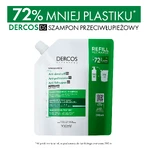 Vichy Dercos Anti Dandruff DS, șampon anti-mătreață, păr normal și gras, rezervă, 390 ml