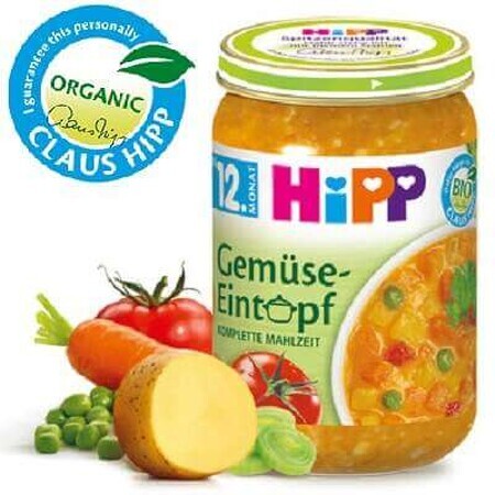 Menestra de verduras, +12 meses, 250 g, Hipp