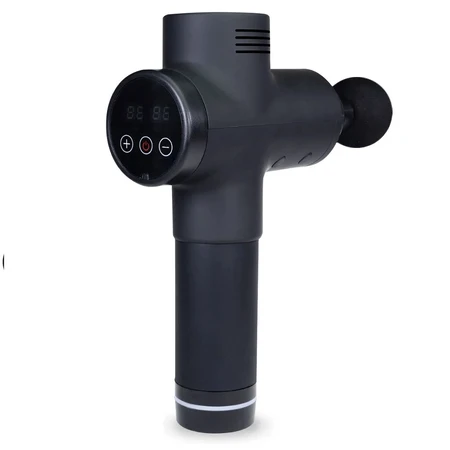 GymBeam VI Black, pistolet de massage, noir