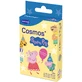 Cosmos Peppa Pig, plasturi pentru copii, 3 mărimi, 12 bucăți