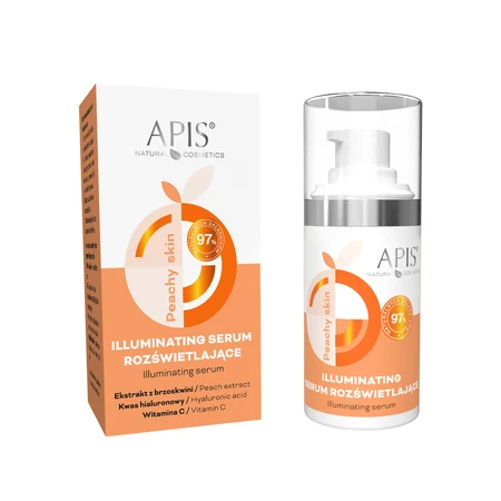 Apis Peachy Skin, serum rozświetlające, 15 ml: ceny i cechy