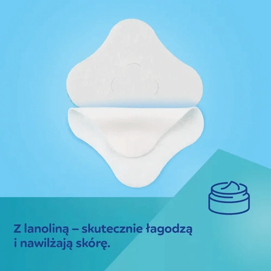 Canpol Babies, discos absorbentes calmantes de hidrogel con lanolina, 8 uds.