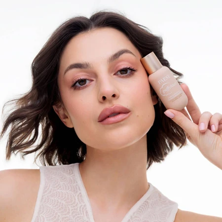 Paese Puff Cloud, satin face foundation with blur effect, 04 Shell Beige, SPF 20, 37 ml.