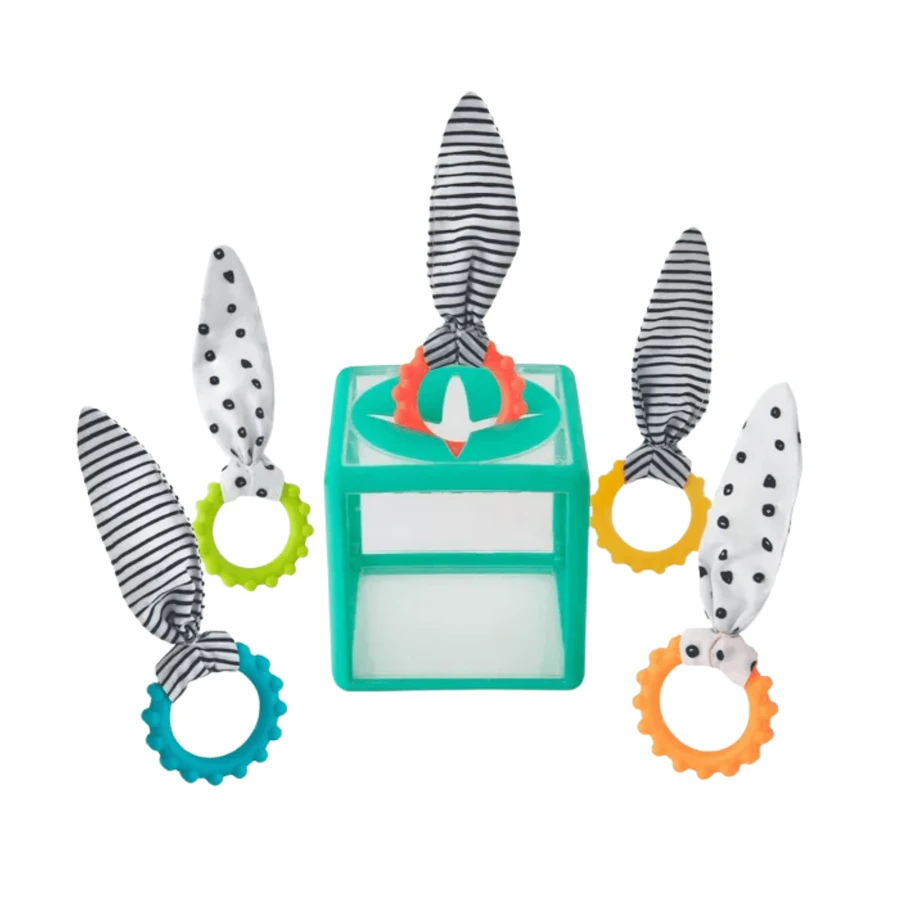 Sassy, cub manipulativ Montessori senror, de la 12 luni, 1 buc