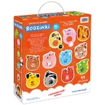 CzuCzu First Puzzle Families, puzzles para niños, a partir de 15 meses, 22 elementos