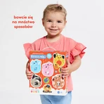 CzuCzu First Puzzle Families, puzzles para niños, a partir de 15 meses, 22 elementos
