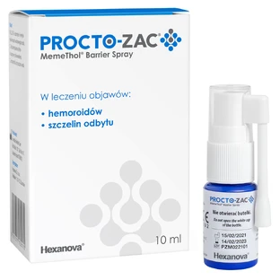 Procto-Zac MemeThol Spray Barrera, 10 ml