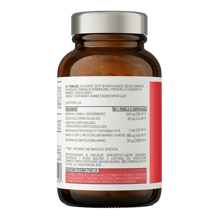 OstroVit Ferr Aid, 60 gélules