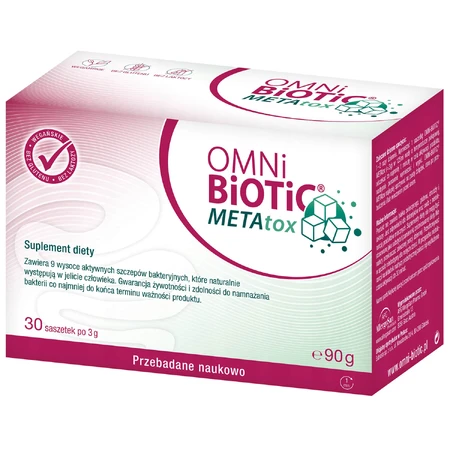 OmniBiotic METAtox, polvo, 3 g x 30 sobres