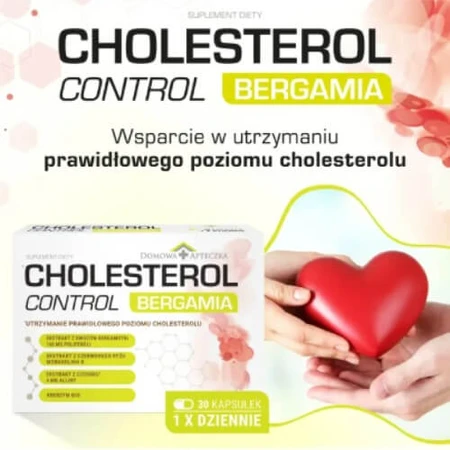 Hausapotheke Cholesterin Kontrolle Bergamia, 30 Kapseln