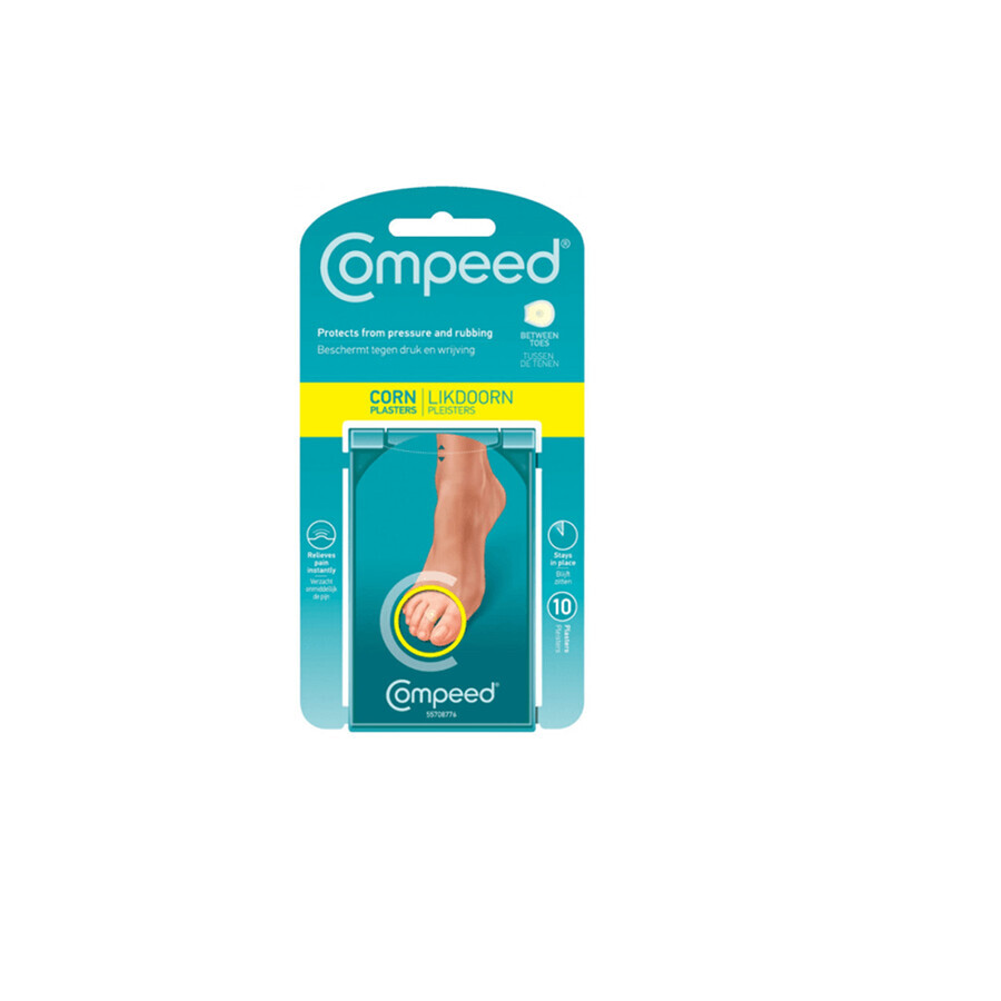 Compeed Calli - Cerotti Interno Dita, 10 Cerotti