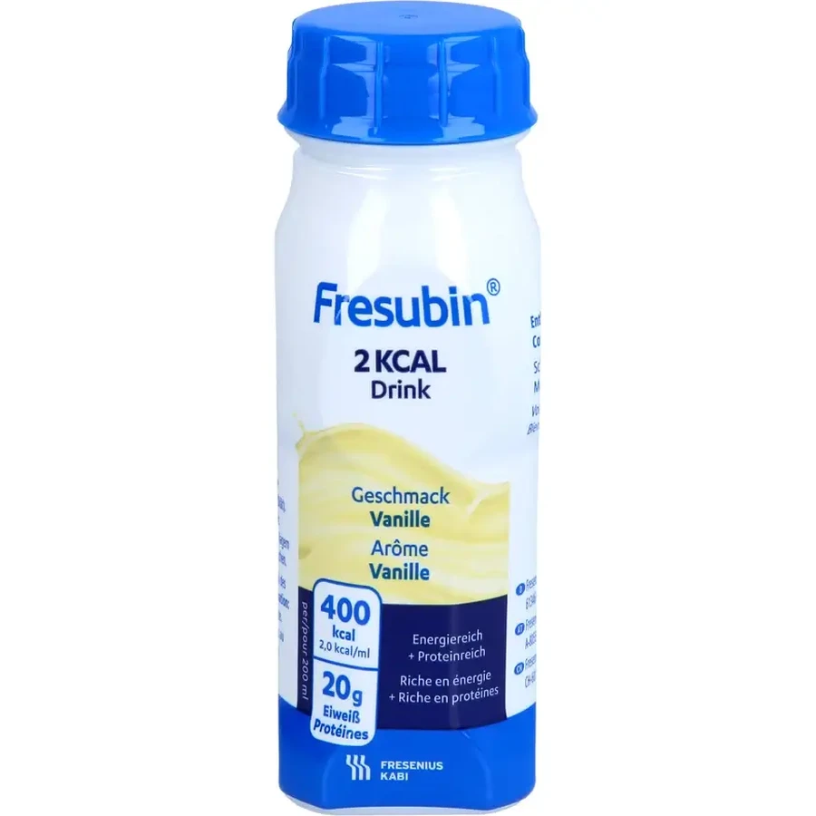 Fresubin 2 kcal Drink, 4x200 ml - cu aromă de vanilie, Fresenius Kabi