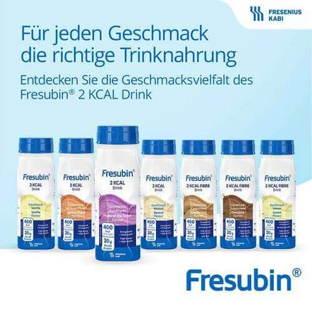 Fresubin 2 kcal Drink, 4x200 ml - cu aromă de vanilie, Fresenius Kabi