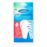 DENTEK Complete Clean Floss Scobitori de dinți, 40 buc