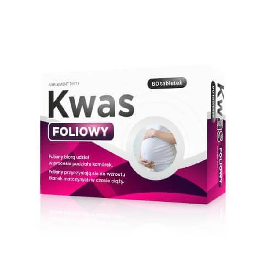 Puwer Acid folic, 60 comprimate