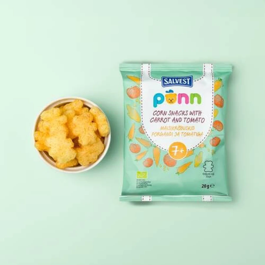 SALVEST PÕNN BIO Tomatenchips, 20 g