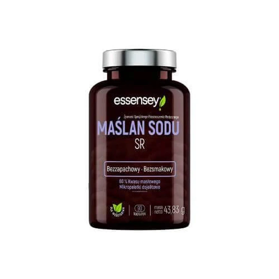 Essensey Butirato de sodio SR, 90 cáps.