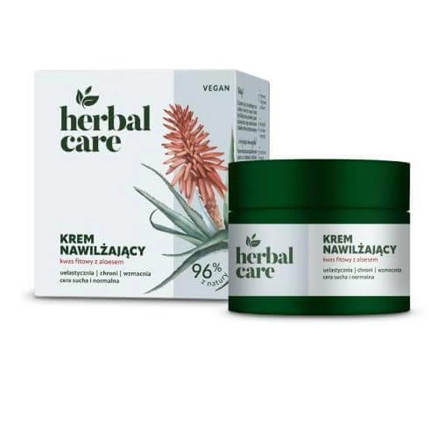 FARMONA CUIDADO HERBAL Hidratante Ácido Fítico con Aloe Vera, 50 ml
