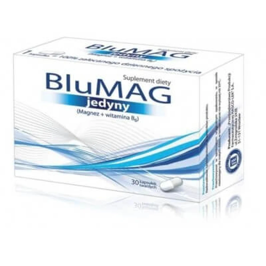 BLUMAG Only Magnesium with Vitamin B6 - 30 capsules