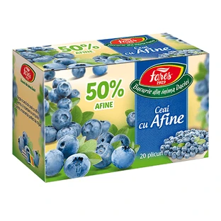 Té de arándanos 50%, 20 bolsitas, Fares