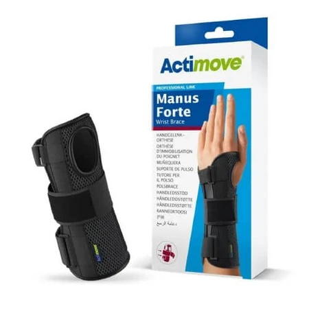 Actimove Professional Line Polsbrace maat S/M (links) zwart, 1st