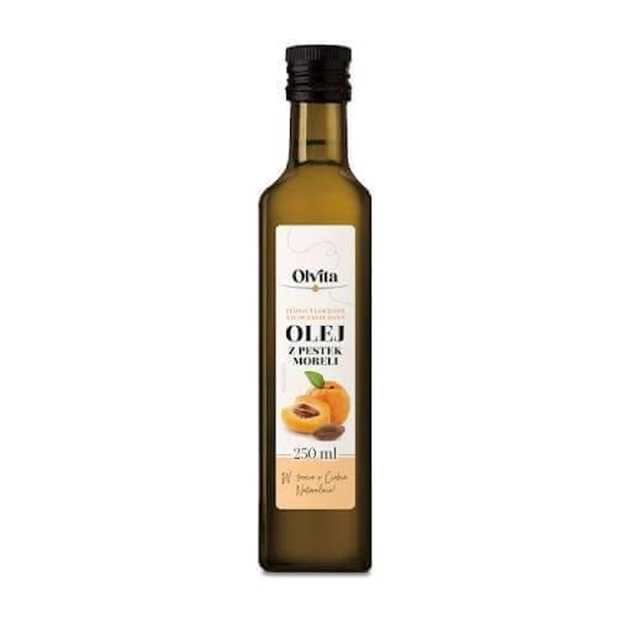 OLVITA Huile de noyaux d'abricot, 250 ml