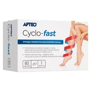 Apteo Cyclo-fast extract de cătină de mare, 60 capsule
