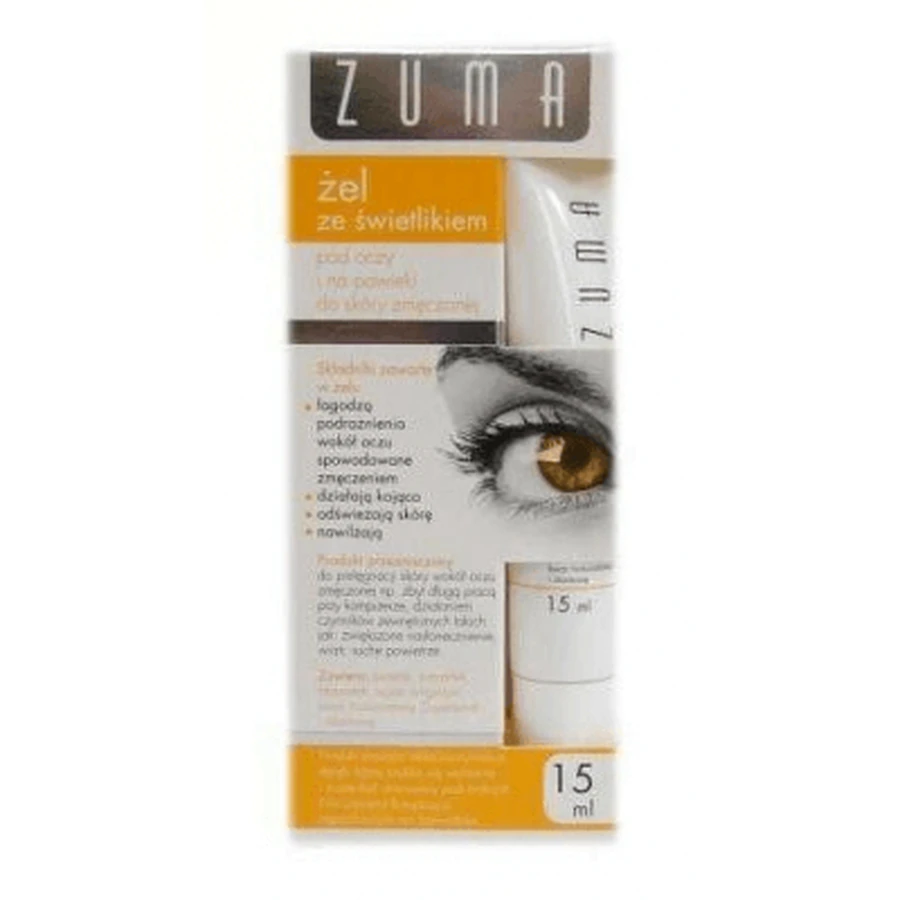 ZUMA Gel de ochi Eyebright, piele obosită - 15 ml
