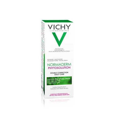 Vichy Normaderm Phytosolution Cremă cu acțiune dublă împotriva imperfecțiunilor, 50ml