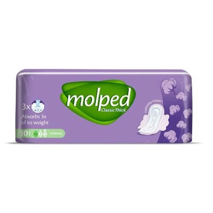 MOLPED Klasyczne podpaski Classic normal, 10szt: ceny i cechy