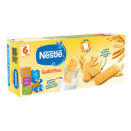 Il primo biscotto del bambino, +6 mesi, 180 g, Nestlé