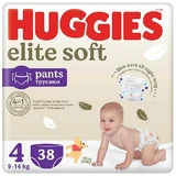 HUGGIES Elite Soft luiers maat 4 (9-14kg), 38st