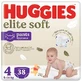 HUGGIES Pieluchomajtki Elite Soft rozmiar 4 (9-14kg), 38szt