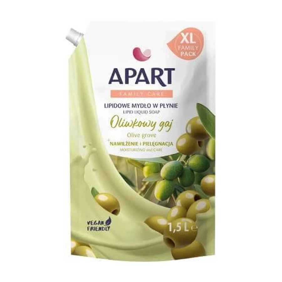 Apart Olive Grove Sapone liquido lipidico, 1,5 l