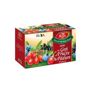 Aromfruct té de goji y bayas, 20 bolsitas, Fares