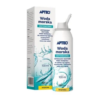 Apă de mare izotonică Apteo Hygiene, 100 ml