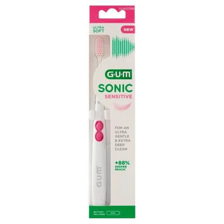 Periuță de dinți SUNSTAR GUM SONIC SENSITIVE