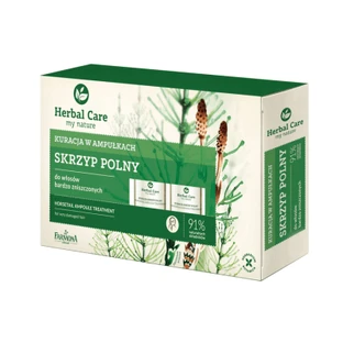 FARMONA HERBAL CARE Schachtelhalm Ampulle Behandlung für sehr geschädigtes Haar, 5x5ml