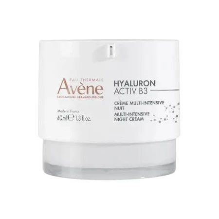 AVENE HYALURON ACTIV B3 Multiintensywny krem na noc, 40ml: ceny i cechy