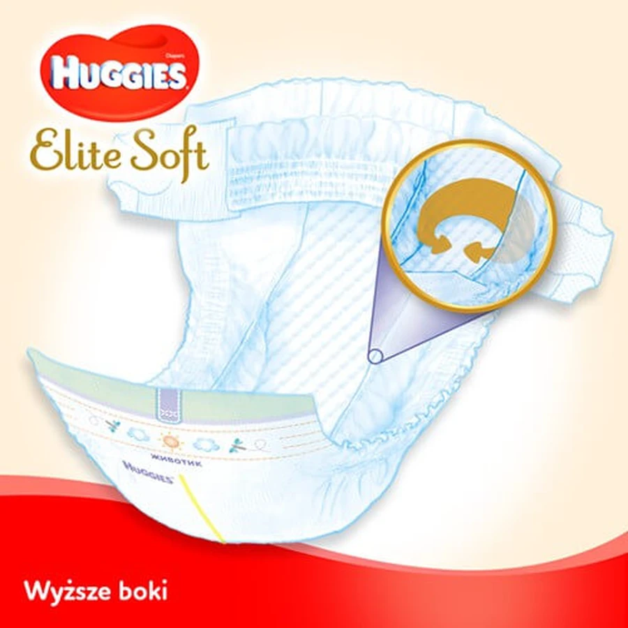 HUGGIES Extra Care 1 Scutece 2-5 kg, 26 buc