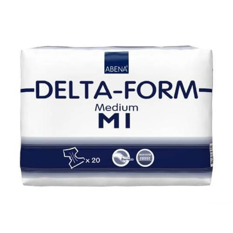 ABENA DELTA-FORM Medium M1 Pieluchomajtki dla dorosłych, 20szt: ceny i cechy